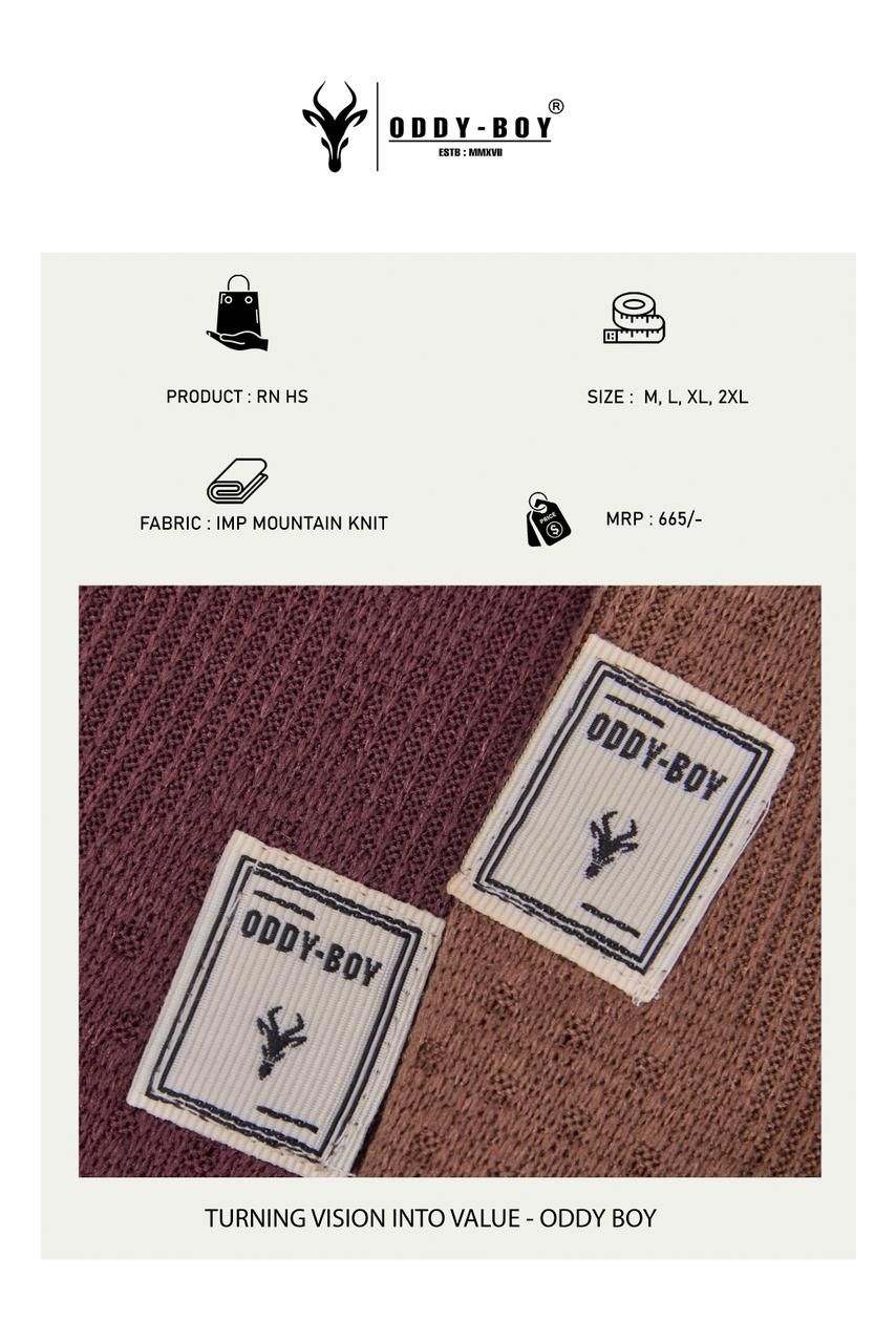 650 Le-19-22 Oddy Boy Knit Mens Tshirts Wholesale Rate