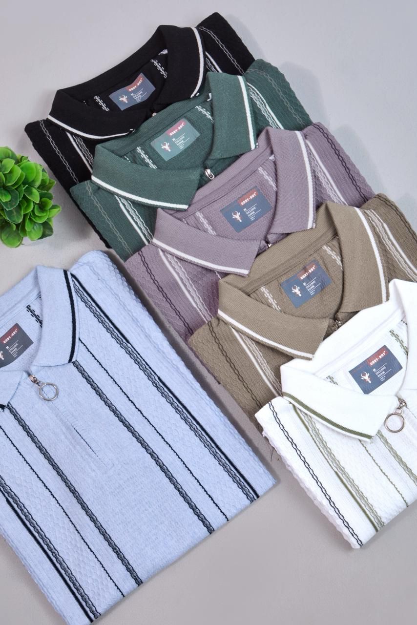 658 Rze-19-21 Oddy Boy Jacquard Mens Tshirts Supplier India