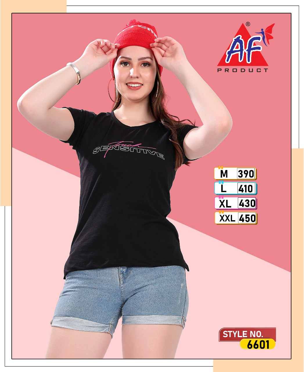 6601 Afdc 30 Count Women Tshirt