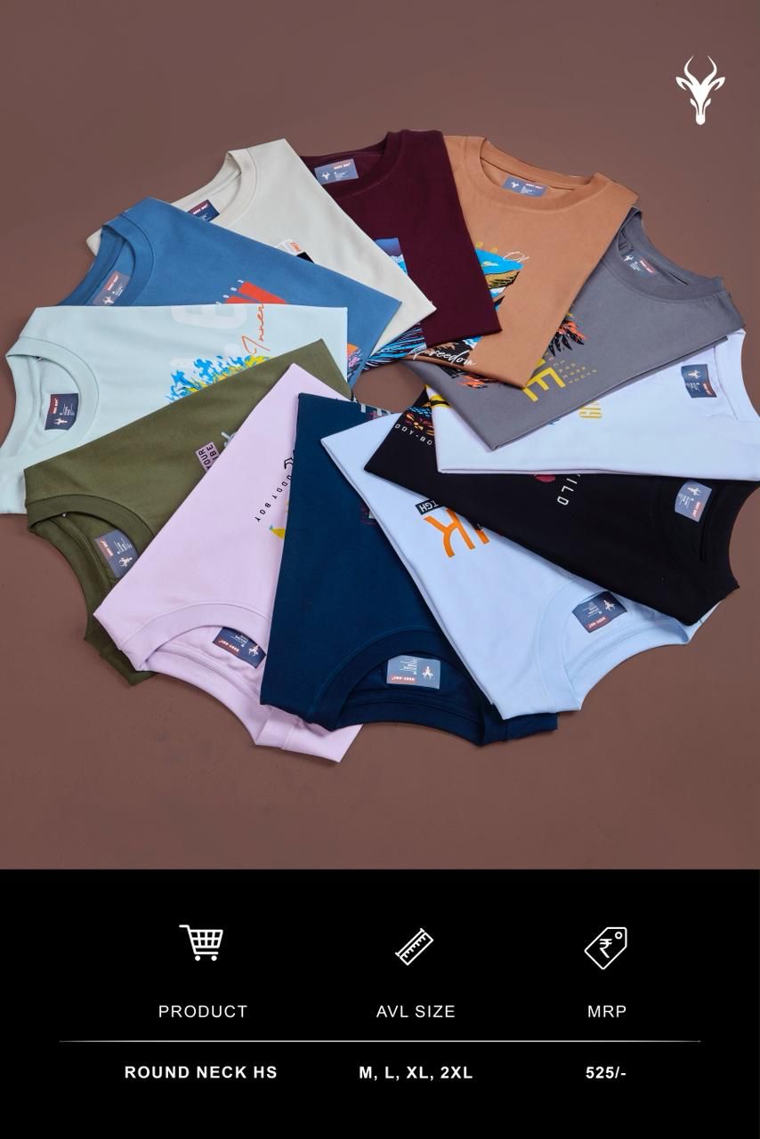 660 Sge 19-22 Oddy Boy Cotton Mens Tshirts Wholesaler India