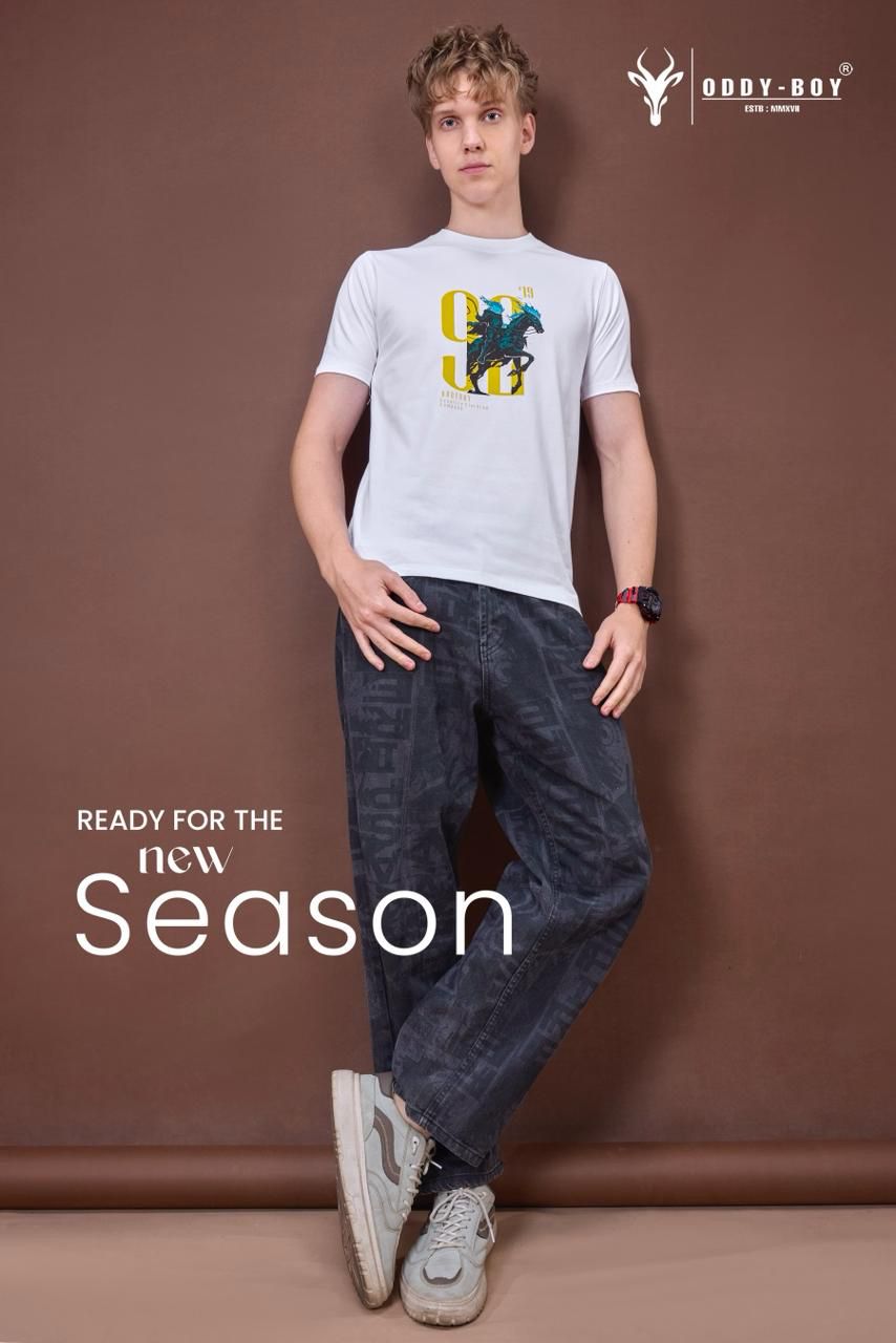 660 Sge 19-22 Oddy Boy Cotton Mens Tshirts Wholesaler India