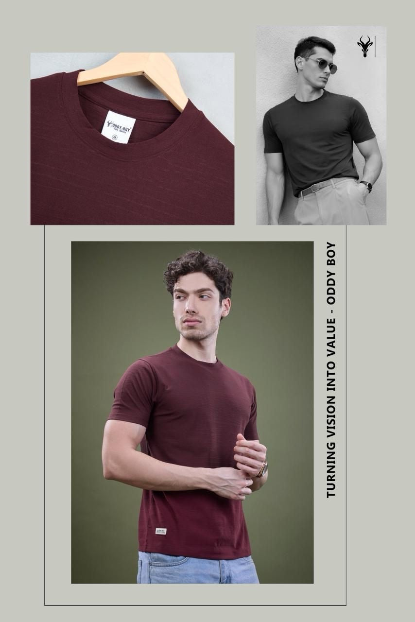 680 Fe 19-22 Oddy Boy Knit Mens Tshirts Wholesaler Ahmedabad