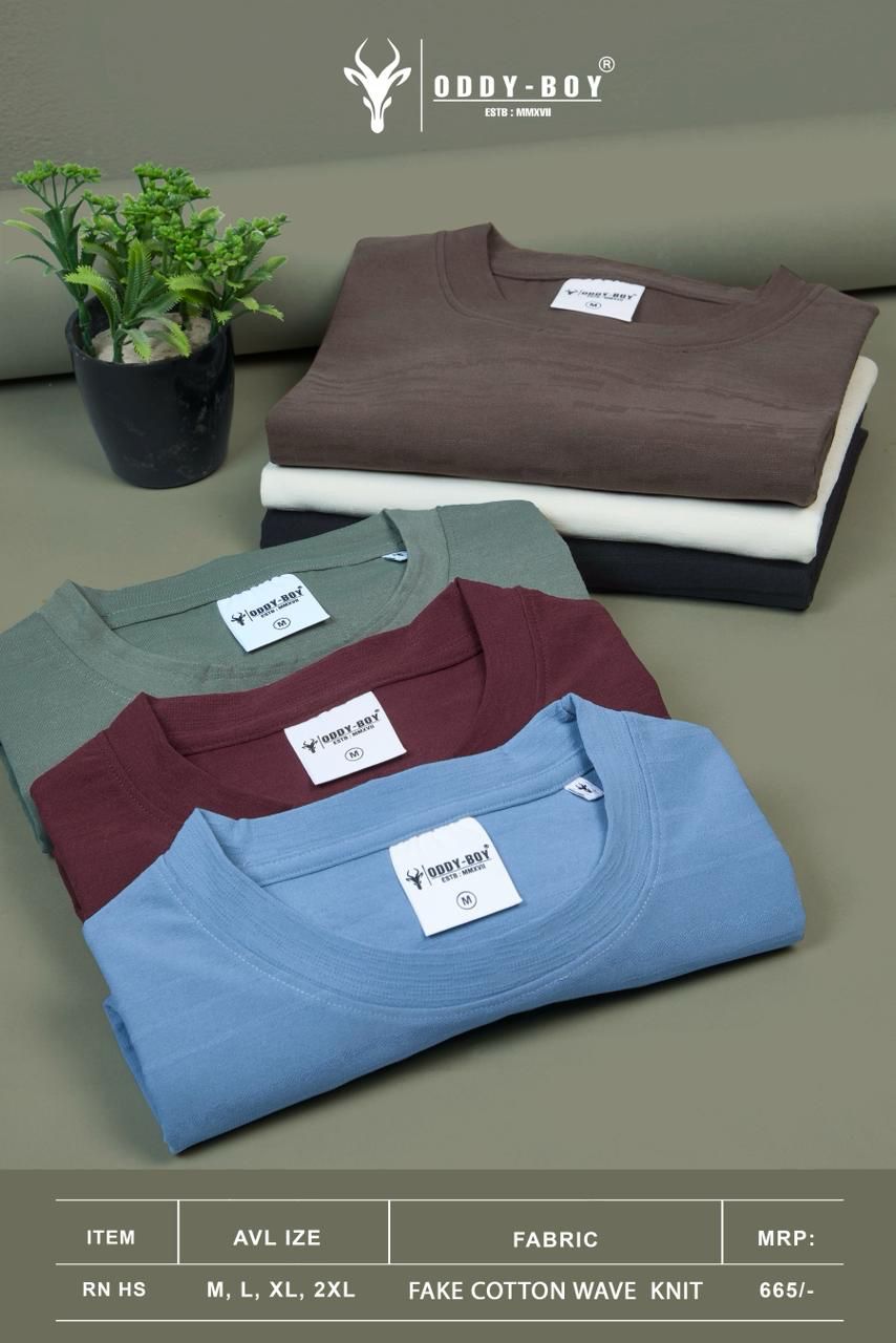 680 Fe 19-22 Oddy Boy Knit Mens Tshirts Wholesaler Ahmedabad