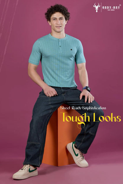 687 Hbe 19-22 Oddy Boy Knit Mens Tshirts Supplier India