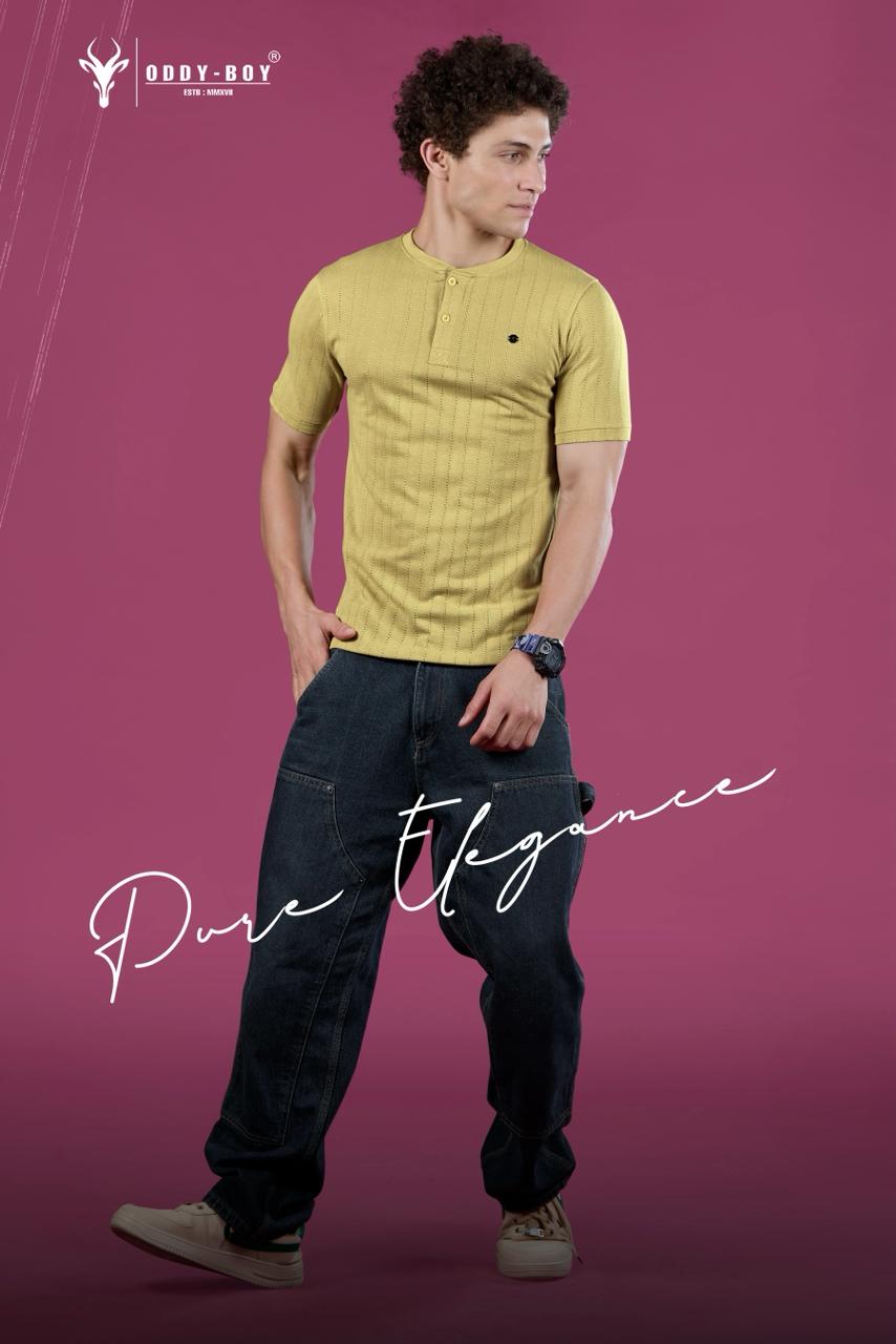 687 Hbe 19-22 Oddy Boy Knit Mens Tshirts Supplier India