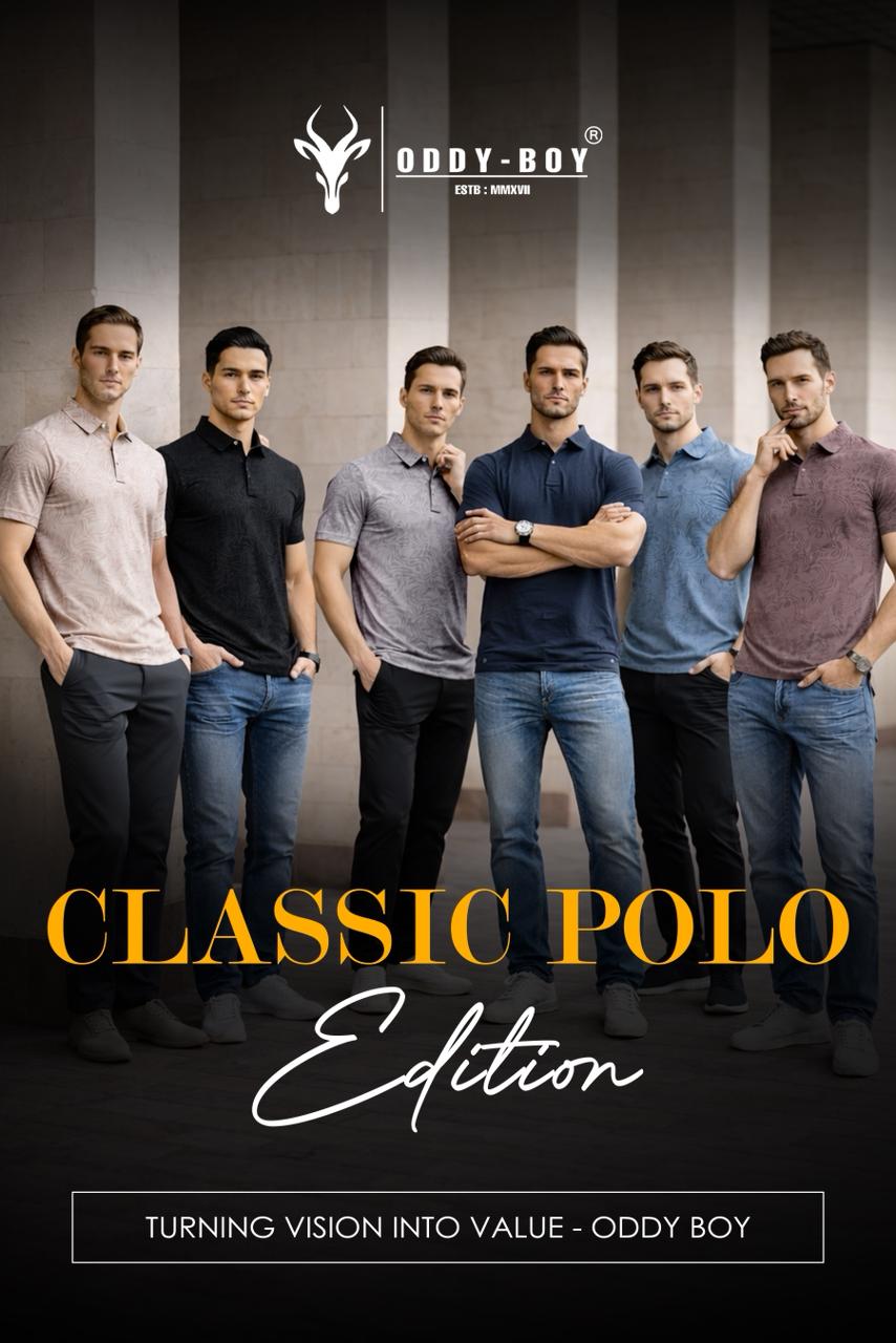 697 Cpe 19-22 Polo Oddy Boy Imported Mens Tshirts Manufacturer India