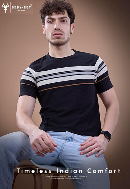 699 Se 19-22 Oddy Boy Auto Stripes Mens Tshirts Wholesaler