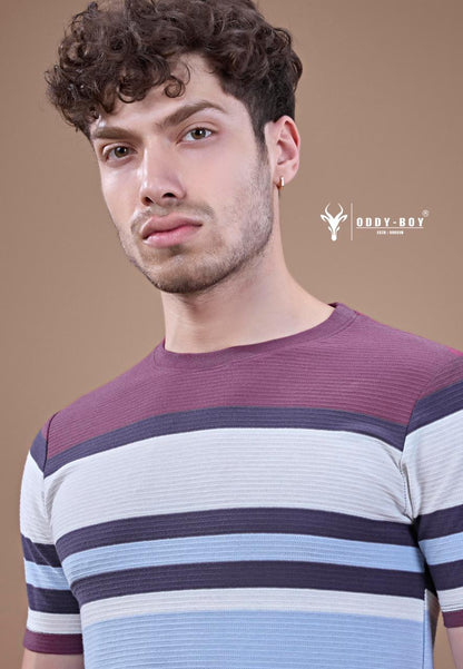 699 Se 19-22 Oddy Boy Auto Stripes Mens Tshirts Wholesaler