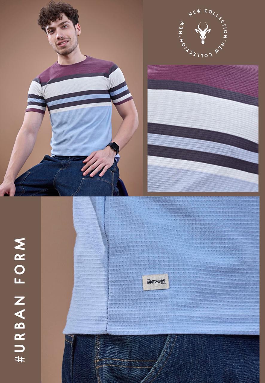 699 Se 19-22 Oddy Boy Auto Stripes Mens Tshirts Wholesaler
