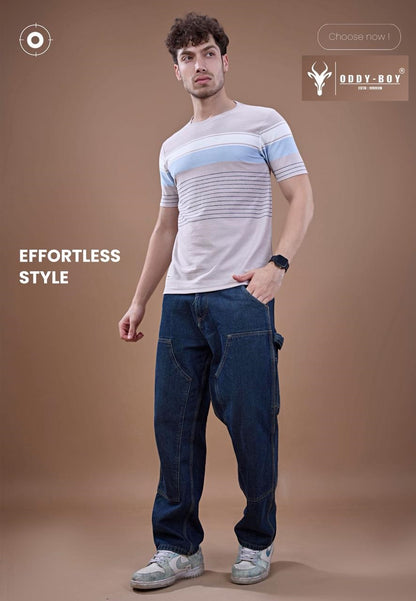 699 Se 19-22 Oddy Boy Auto Stripes Mens Tshirts Wholesaler