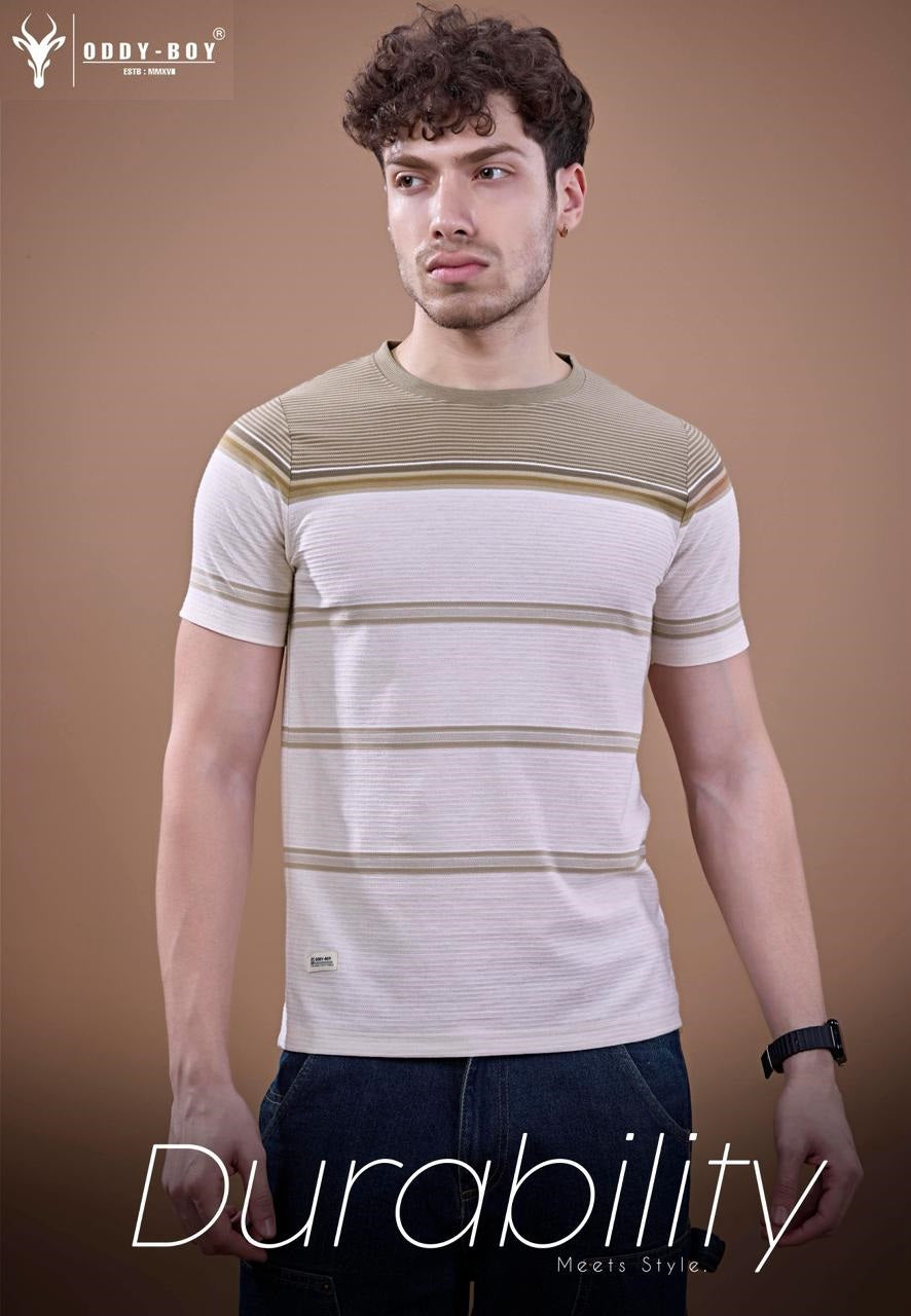 699 Se 19-22 Oddy Boy Auto Stripes Mens Tshirts Wholesaler