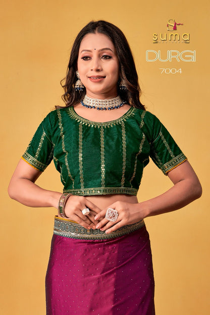 7001 To 7009 Durga Suma Designer Rangoli Sarees Wholesale Price