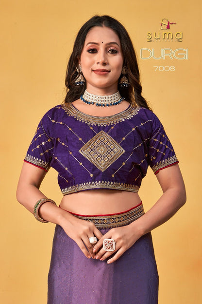 7001 To 7009 Durga Suma Designer Rangoli Sarees Wholesale Price