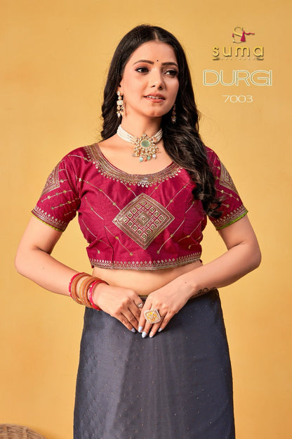 7001 To 7009 Durga Suma Designer Rangoli Sarees Wholesale Price
