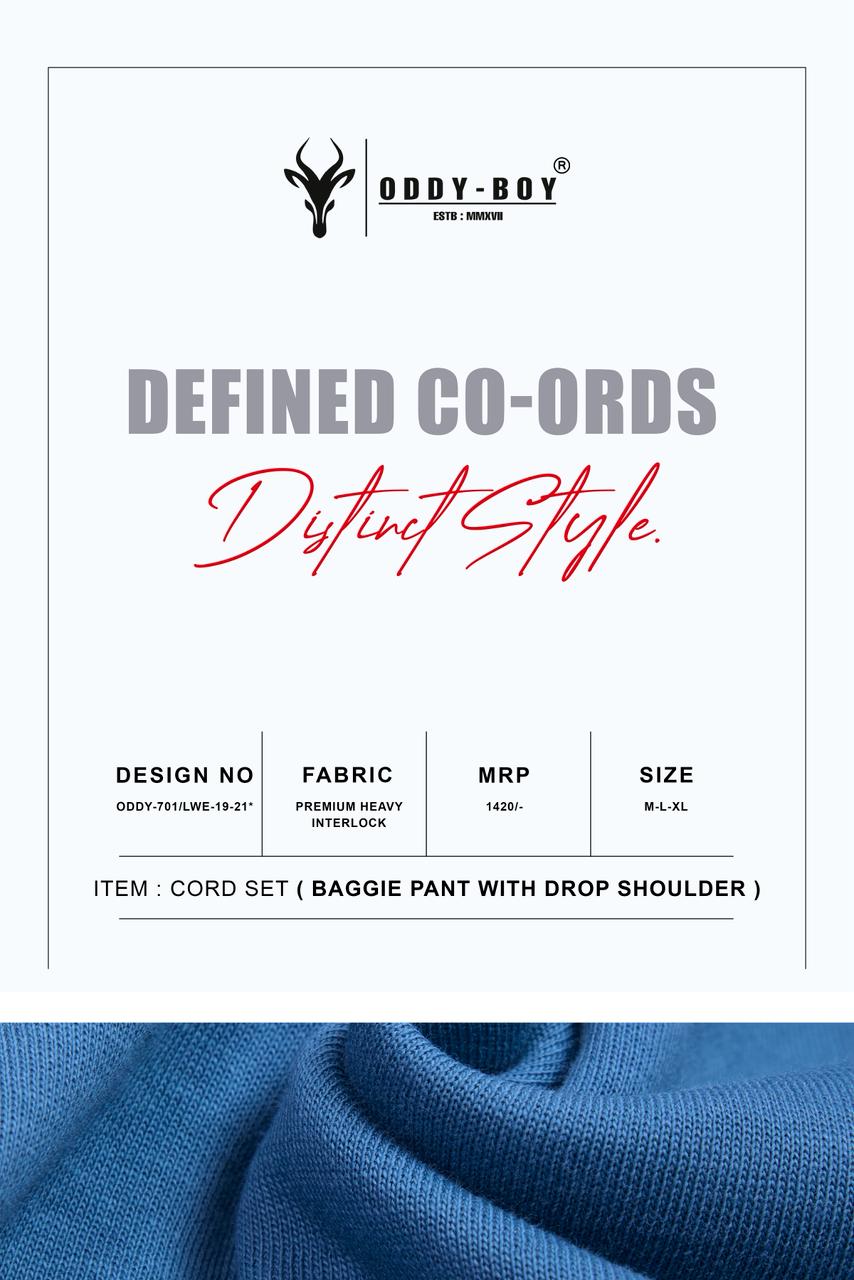 701 Lwe 19-21 Oddy Boy Interlock Mens Co Ord Set Supplier