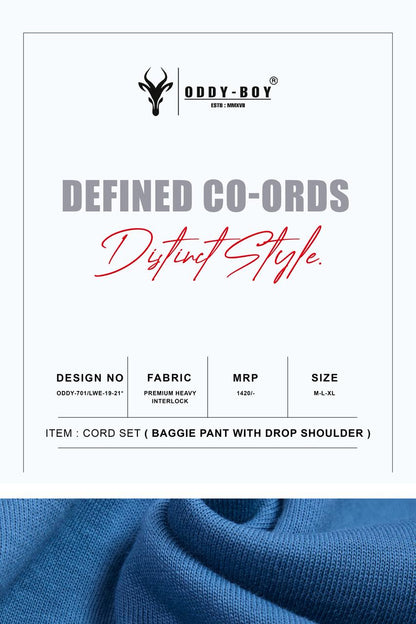 701 Lwe 19-21 Oddy Boy Interlock Mens Co Ord Set Supplier