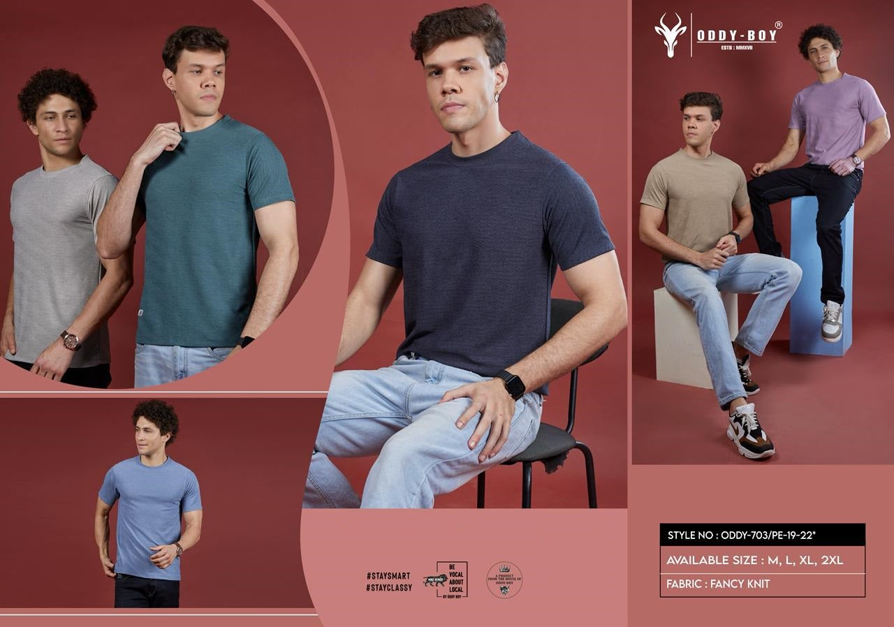 703 Pe 19-22 Oddy Boy Knit Mens Tshirts Exporter