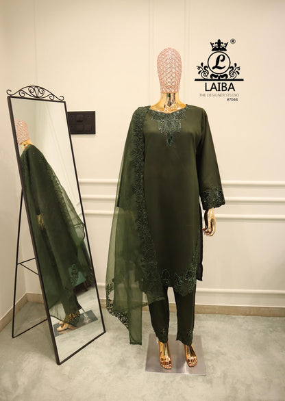 7044 Laiba Pure Viscose Pakistani Readymade Suits Manufacturer