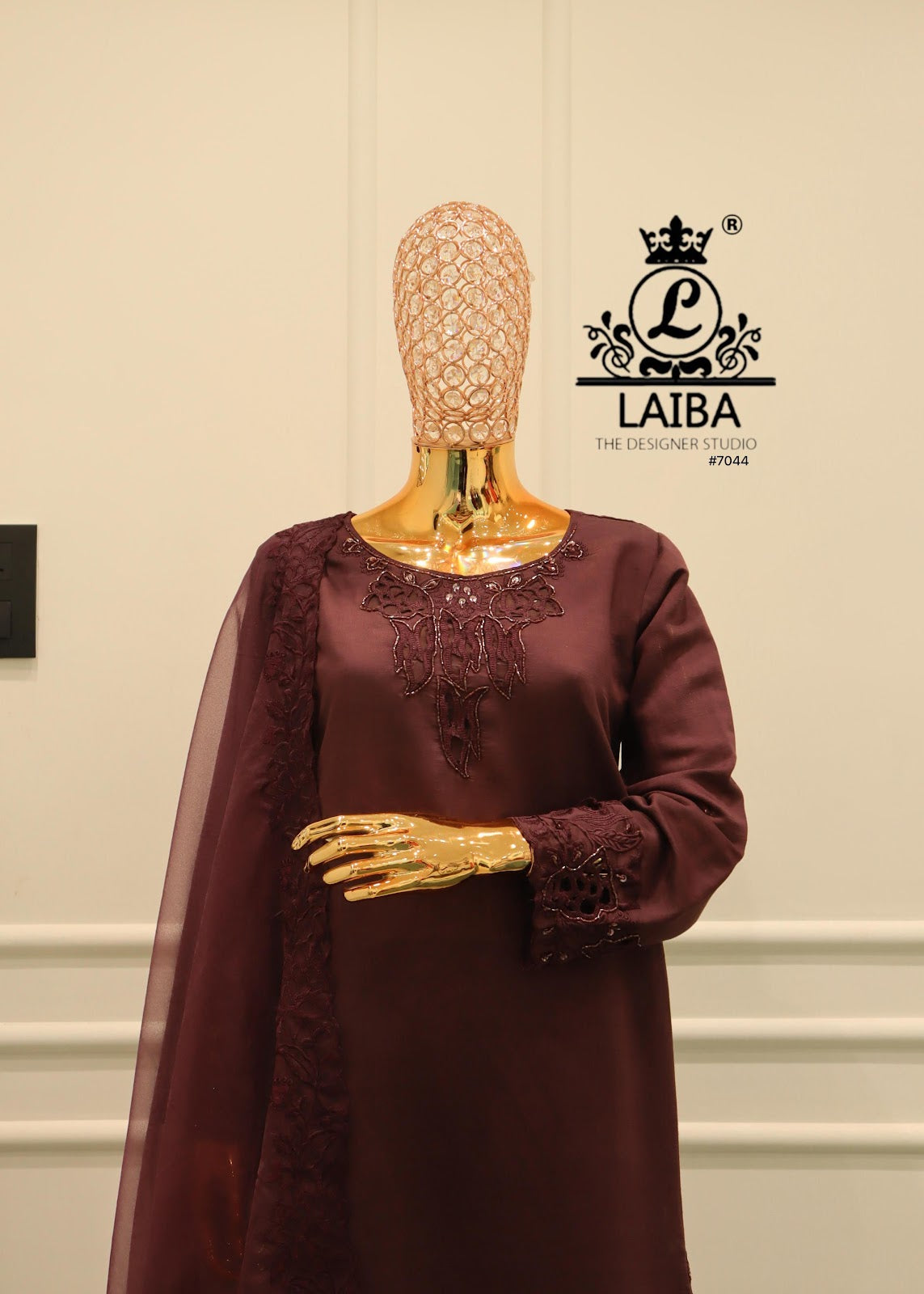 7044 Laiba Pure Viscose Pakistani Readymade Suits Manufacturer