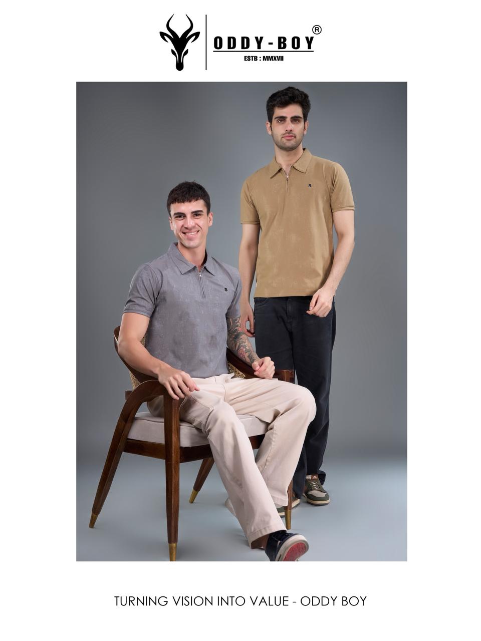 704 Vhpe 19-21 Zipper Oddy Boy Imported Mens Tshirts Wholesale Price