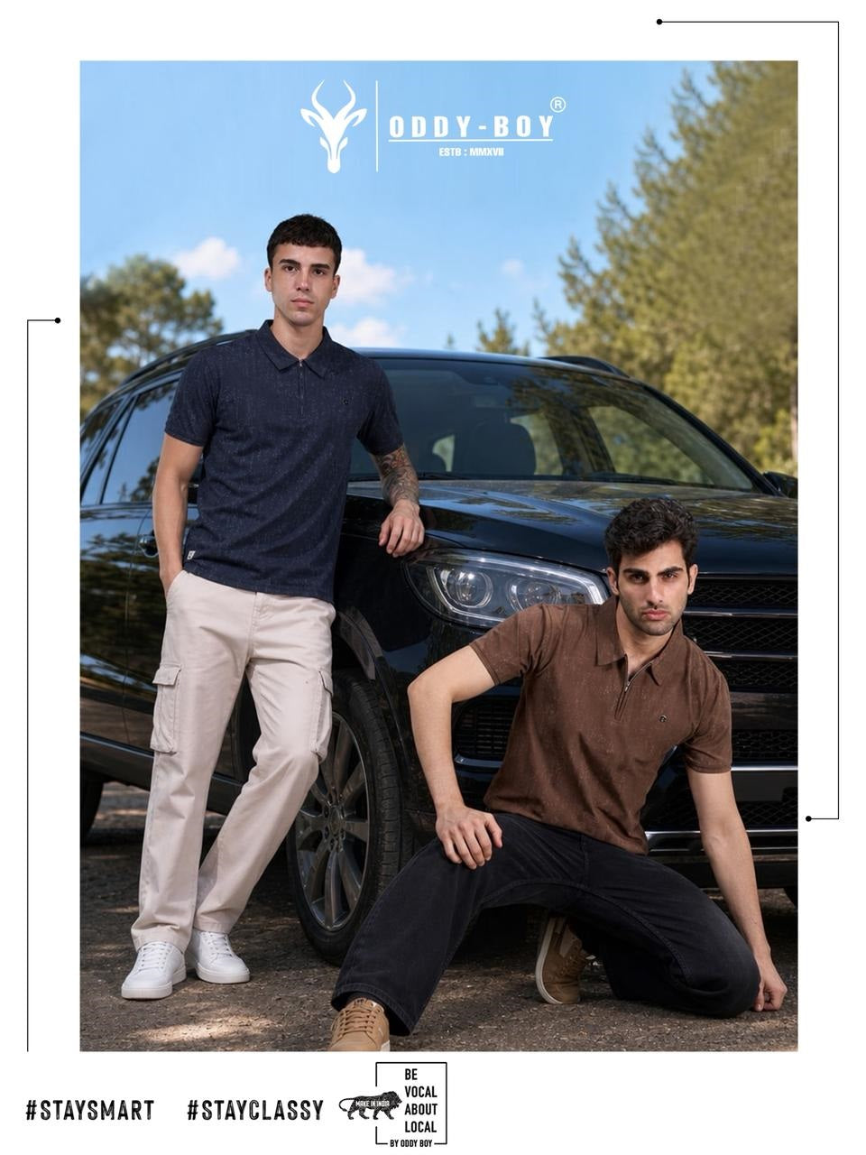 704 Vhpe 19-21 Zipper Oddy Boy Imported Mens Tshirts Wholesale Price