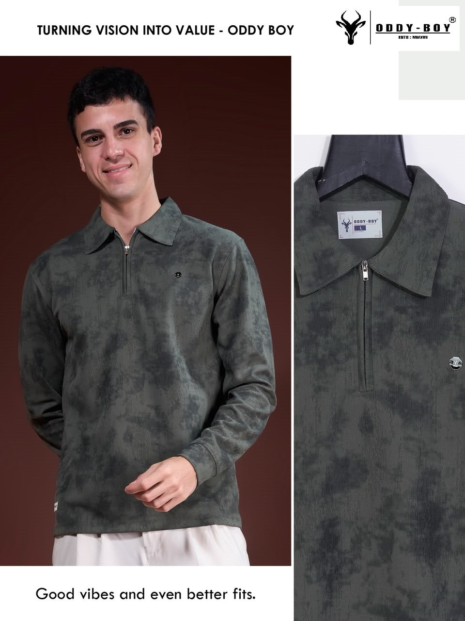 708 Uwpe 19-21 Oddy Boy Imported Mens Tshirts Wholesaler