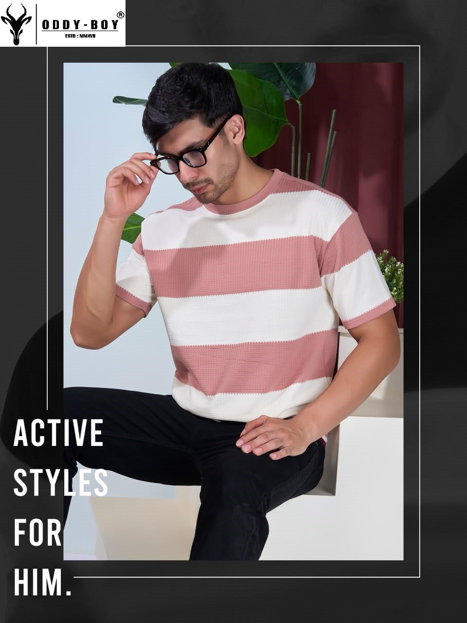 709 Mmde 19-21 Oddy Boy Stripper Mens Tshirts Wholesaler India