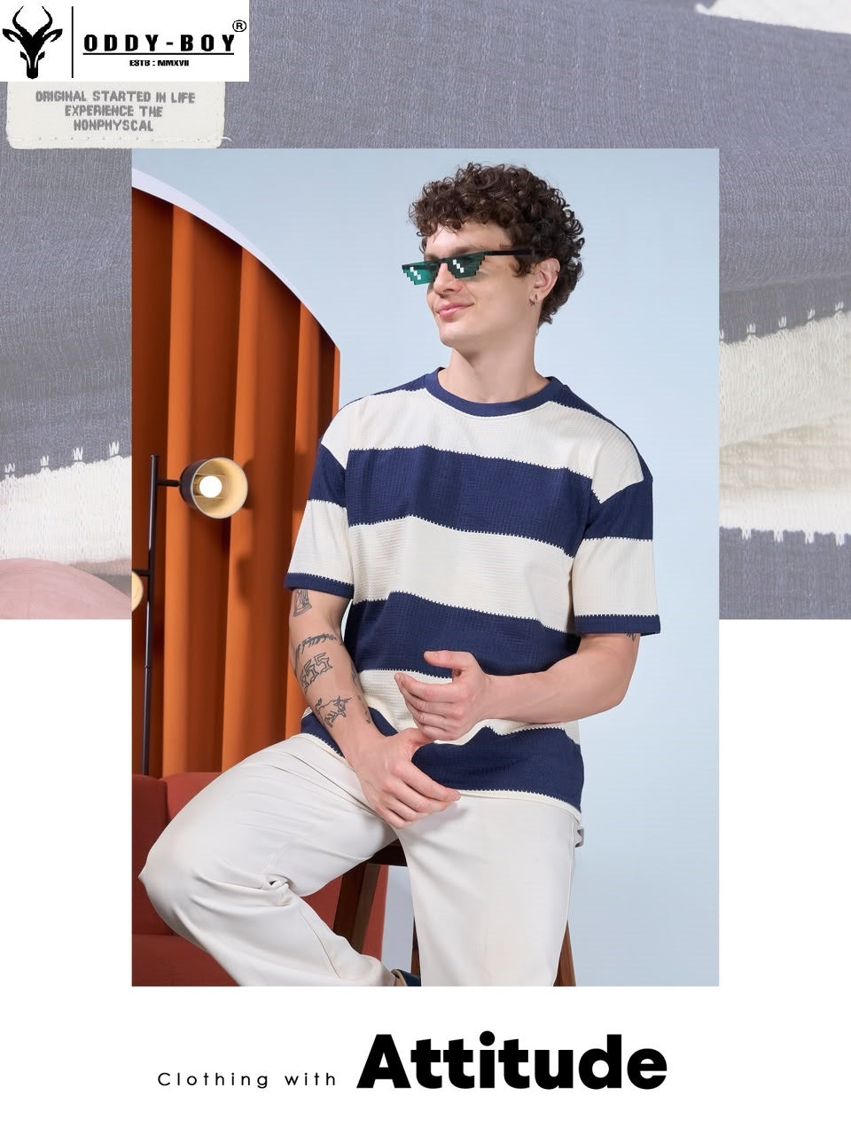 709 Mmde 19-21 Oddy Boy Stripper Mens Tshirts Wholesaler India