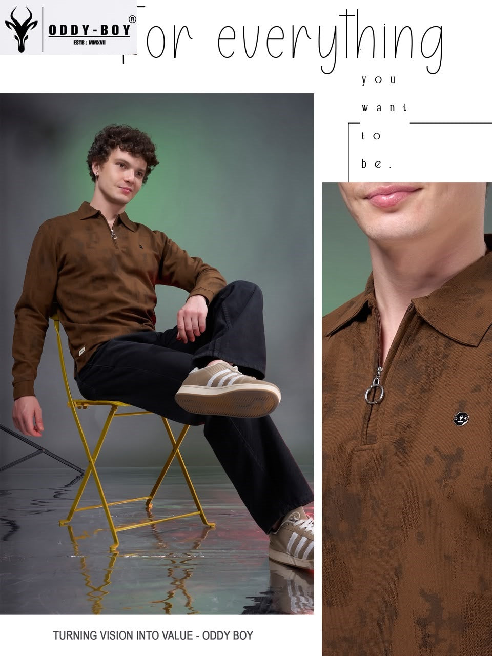 711 Tshe 19-21 Polo Oddy Boy Imported Mens Tshirts Exporter India