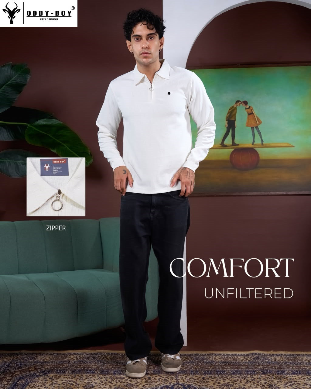 714 Hhp 19-21 Oddy Boy Imported Mens Tshirts Wholesaler Ahmedabad