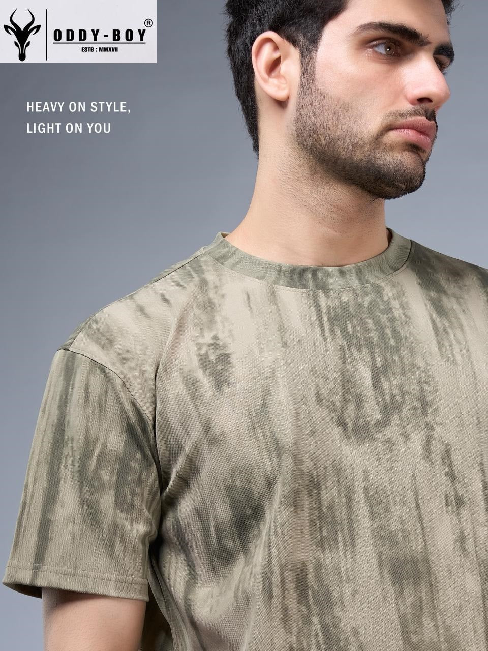 715 Hhp-19-21 Drop Shoulder Oddy Boy Knit Mens Tshirts Supplier India