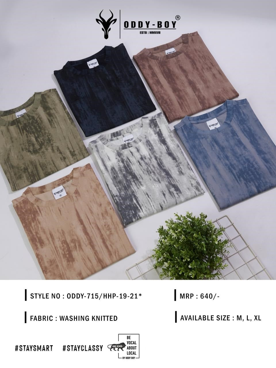 715 Hhp-19-21 Drop Shoulder Oddy Boy Knit Mens Tshirts Supplier India