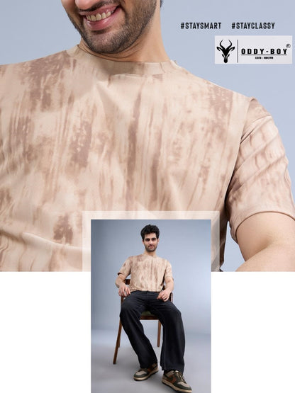 715 Hhp-19-21 Drop Shoulder Oddy Boy Knit Mens Tshirts Supplier India