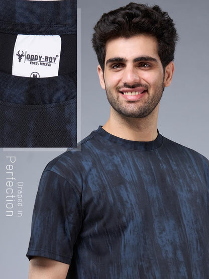 715 Hhp-19-21 Drop Shoulder Oddy Boy Knit Mens Tshirts Supplier India