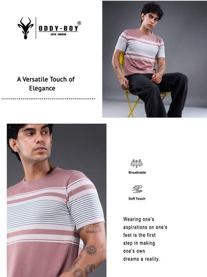 718 Se 19-22 Oddy Boy Auto Stripes Mens Tshirts Manufacturer India