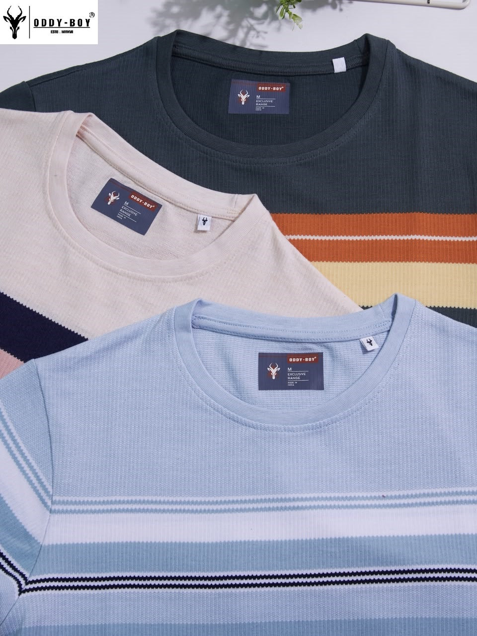 718 Se 19-22 Oddy Boy Auto Stripes Mens Tshirts Manufacturer India