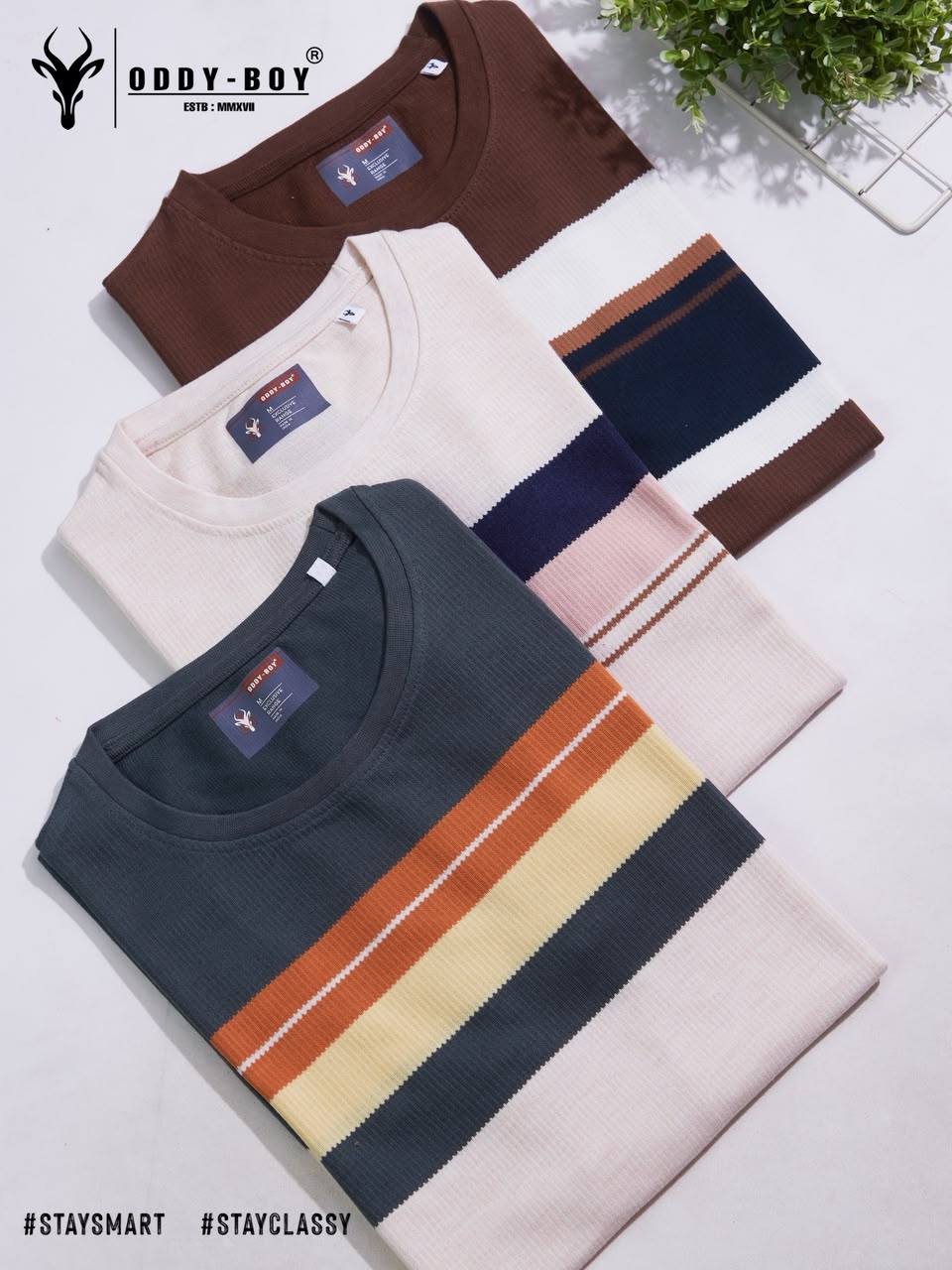 718 Se 19-22 Oddy Boy Auto Stripes Mens Tshirts Manufacturer India