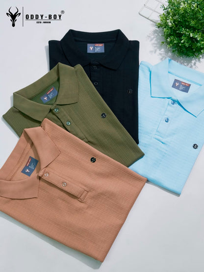 721 Ipe 19-22 Polo Oddy Boy Knit Mens Tshirts Wholesaler Gujarat