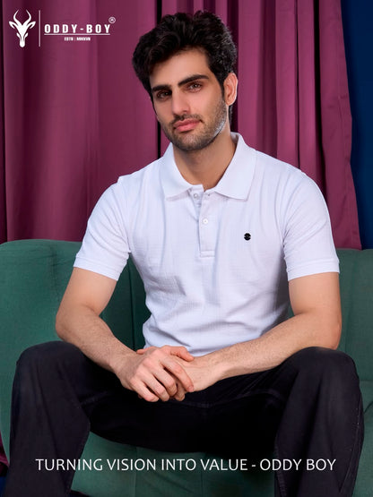 721 Ipe 19-22 Polo Oddy Boy Knit Mens Tshirts Wholesaler Gujarat