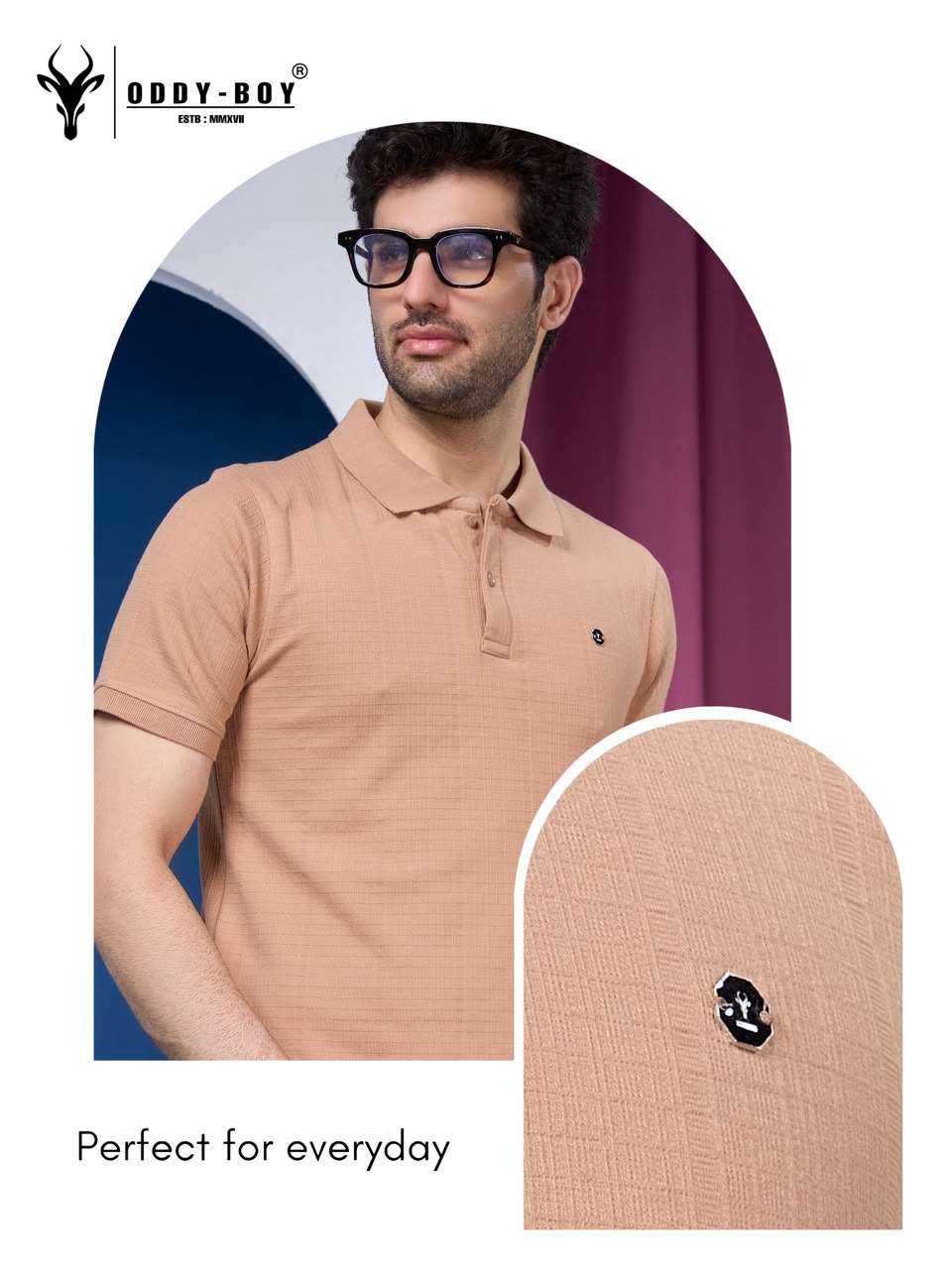 721 Ipe 19-22 Polo Oddy Boy Knit Mens Tshirts Wholesaler Gujarat