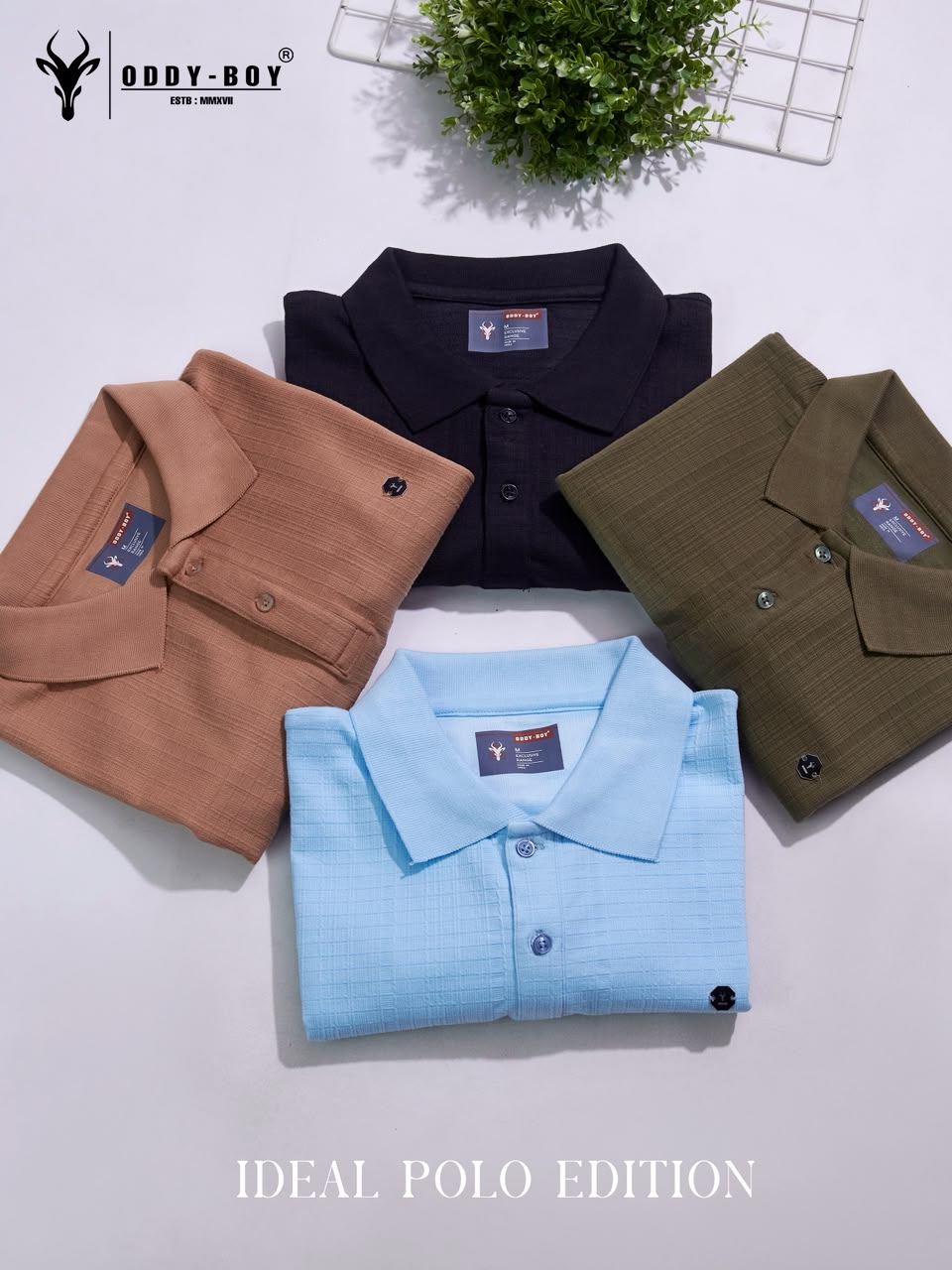 721 Ipe 19-22 Polo Oddy Boy Knit Mens Tshirts Wholesaler Gujarat