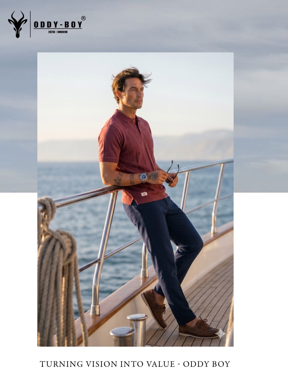 723 Spe 19-22 Polo Oddy Boy Jacquard Knit Mens Tshirts Wholesaler Gujarat