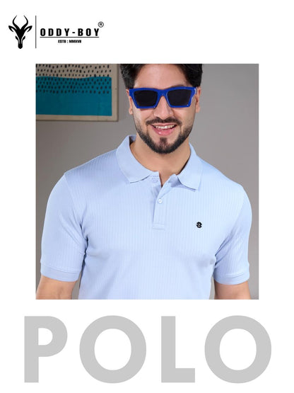 724 Vpe-19-22 Polo Oddy Boy Knit Mens Tshirts Manufacturer Gujarat