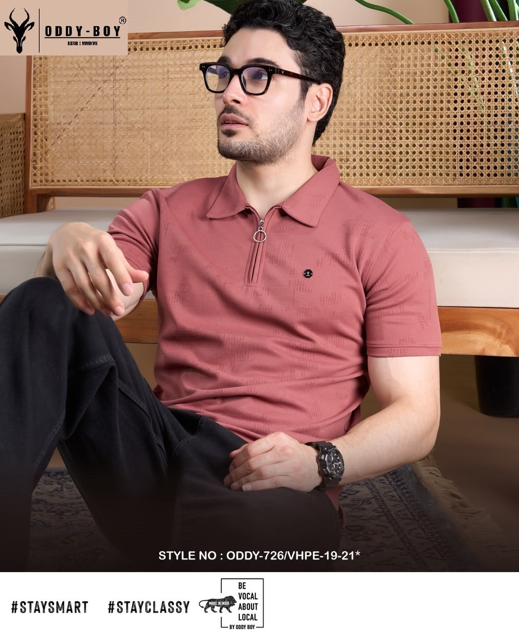 726 Vhpe 19-21 Polo Oddy Boy Imported Mens Tshirts Wholesale Price