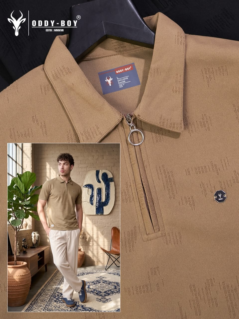 726 Vhpe 19-21 Polo Oddy Boy Imported Mens Tshirts Wholesale Price
