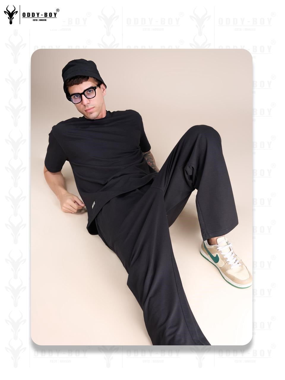 734 Lac 19-21 Oddy Boy Cotton Looper Mens Co Ord Set Supplier