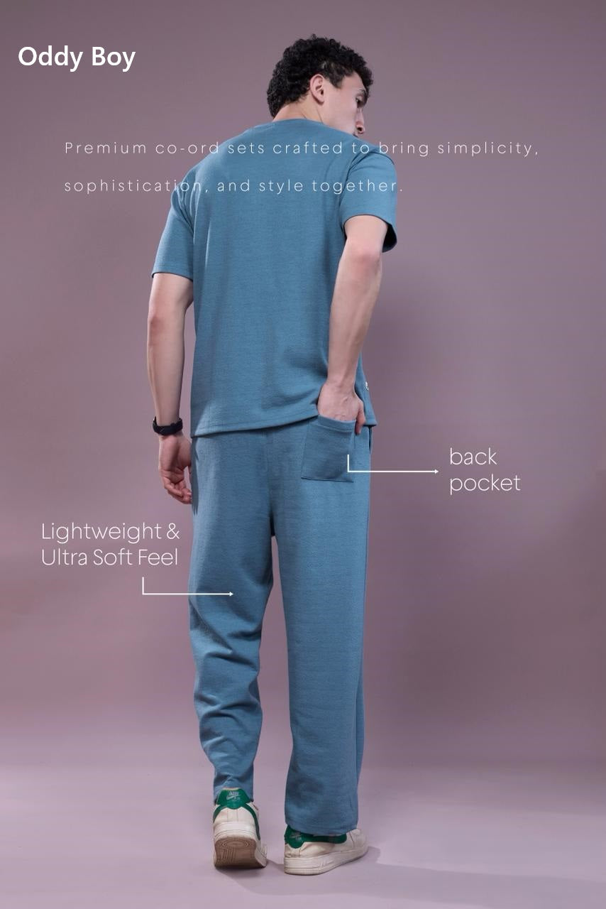 737 Lac-19-21 Oddy Boy Knit Mens Co Ord Set Supplier India