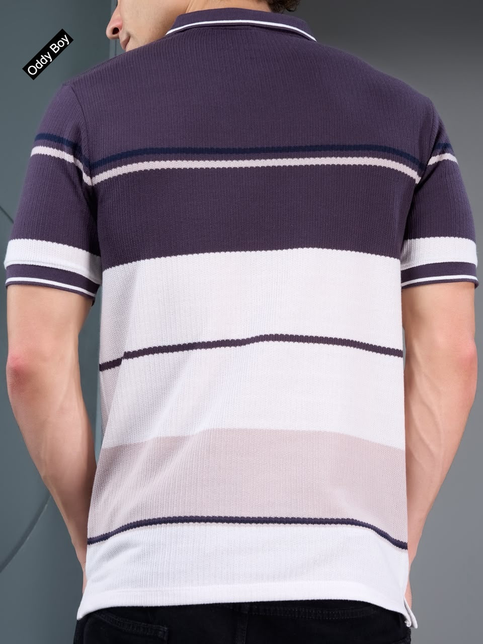 738 Spe-19-22 Polo Oddy Boy Auto Stripes Mens Tshirts Wholesale