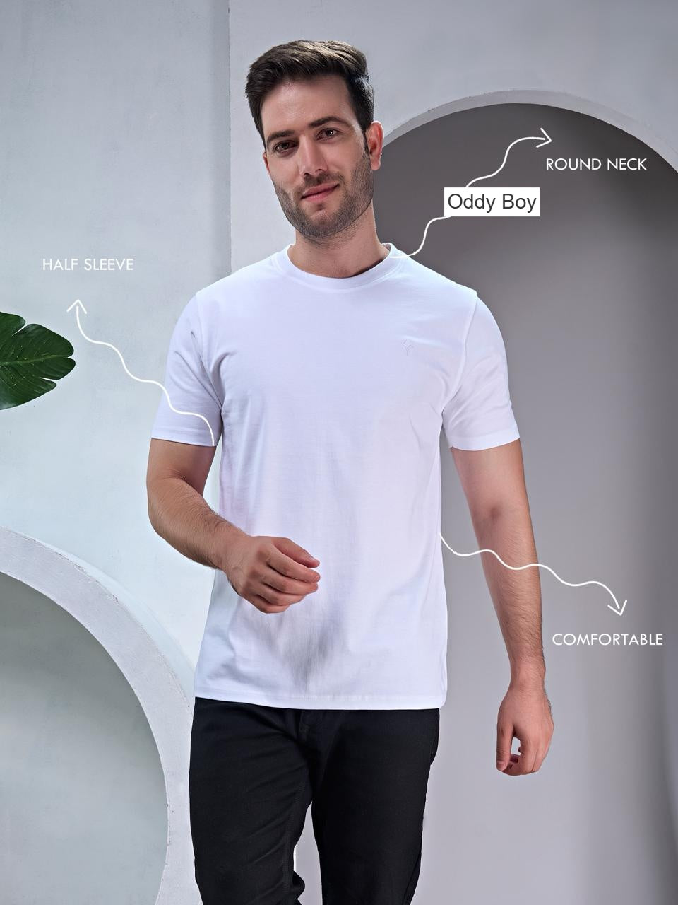 739 Pse-19-22 Oddy Boy Bio Gold Mens Tshirts Wholesaler India