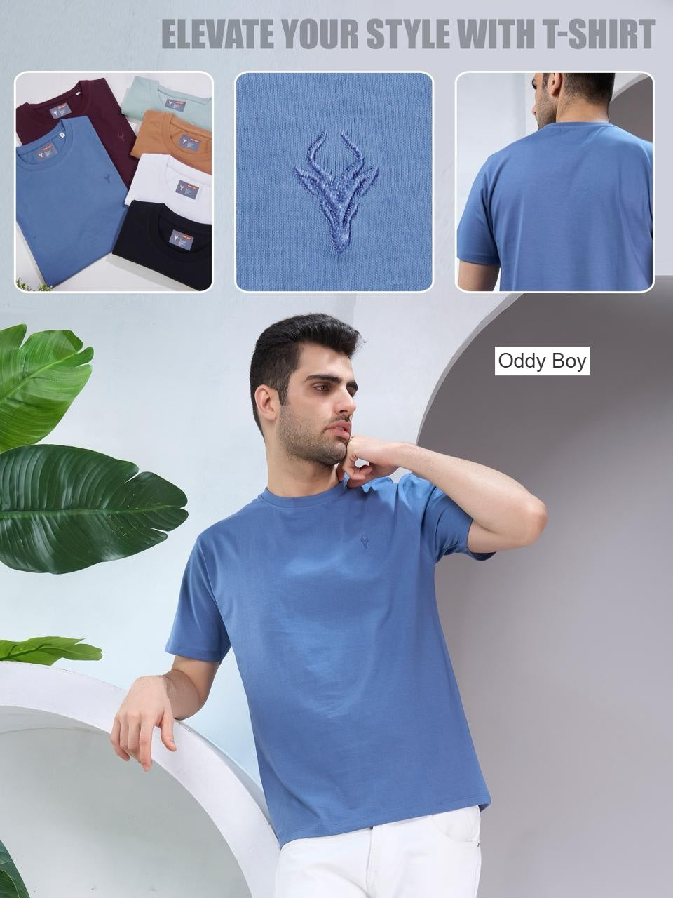 739 Pse-19-22 Oddy Boy Bio Gold Mens Tshirts Wholesaler India